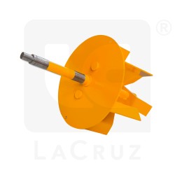 121486, 504445, 516502 - Grégoire upper right fan rotor with shaft, markets:  []string{"A", "B", "AU"}