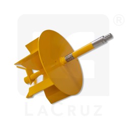 121487, 504446 - Grégoire upper left fan rotor with shaft