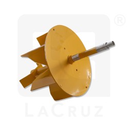 123085 - Grégoire upper left fan rotor with shaft