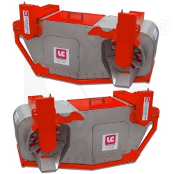 CG315LC2A - Destemmers LaCruz - 1600 x 700 x 880 mm - version with two shafts, markets:  []string{"A", "B"}