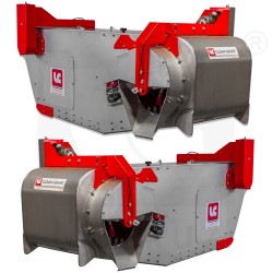 CG415LC2A - Destemmers LaCruz - 1955 x 700 x 880 mm - new version - version with two shafts, markets:  []string{"A", "B"}