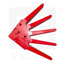 INTAPO54R - Spare part for vineyard finger weeder - Ø 54 cm - red type, markets:  []string{"A", "B", "AU"}