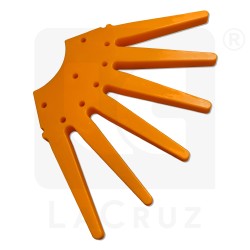 INTAPO70A - Spare part for vineyard finger weeder - Ø 70 cm - orange type, markets:  []string{"A", "B", "AU"}