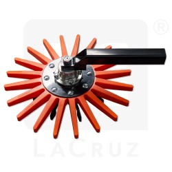 INTASA54A - Ø 54 cm finger weeder for vineyards - orange type, markets:  []string{"A", "B", "AU"}