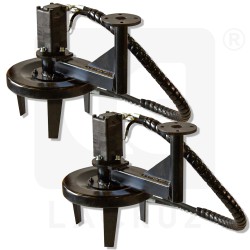 INTCE4 - Pair of power harrows Ø 40 cm